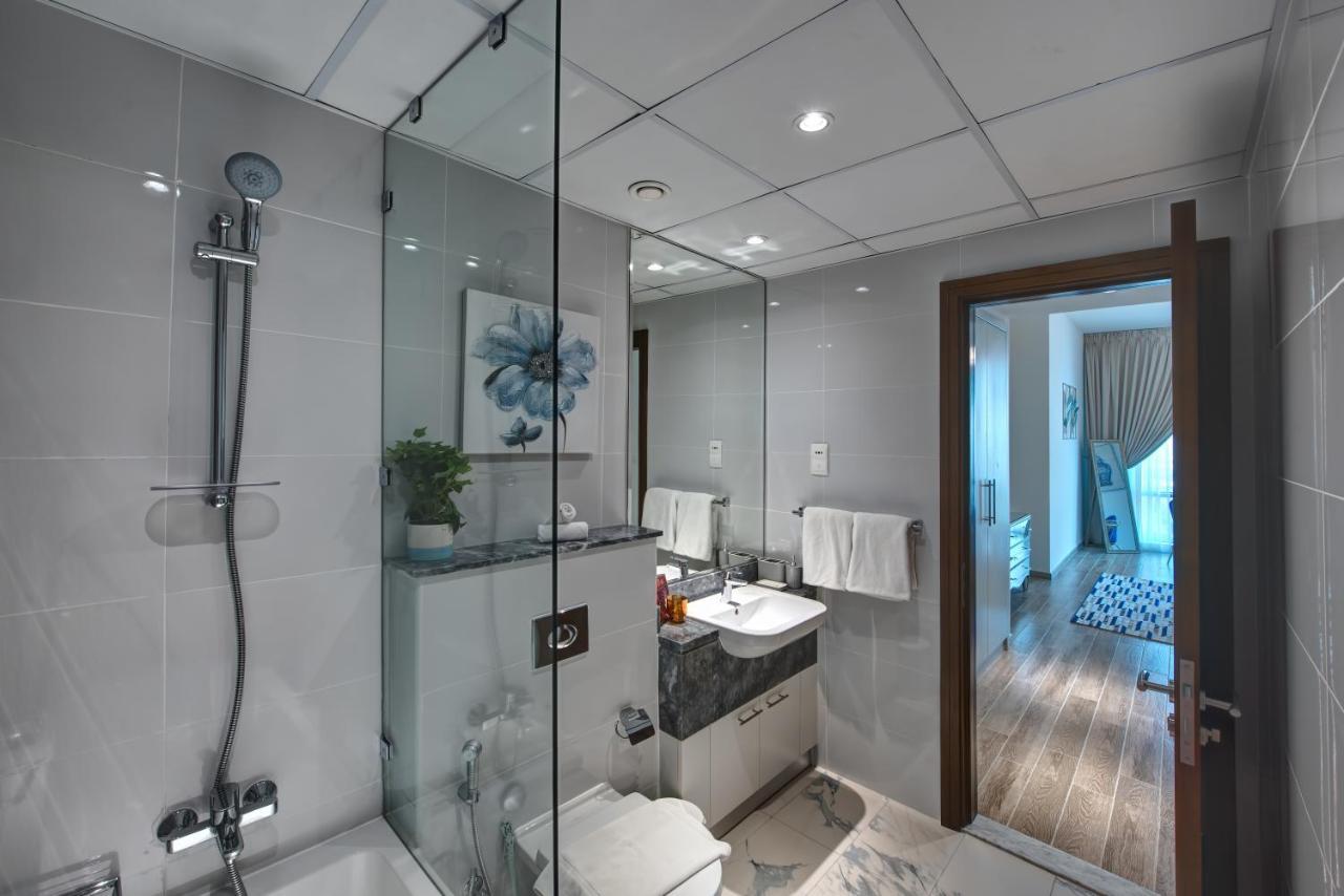 Durrani Homes - Lux 1Br At Al Habtoor Amna Tower Дубай Екстер'єр фото
