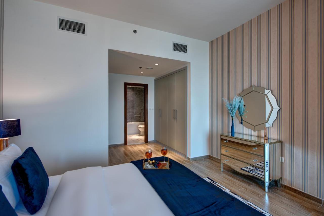 Durrani Homes - Lux 1Br At Al Habtoor Amna Tower Дубай Екстер'єр фото