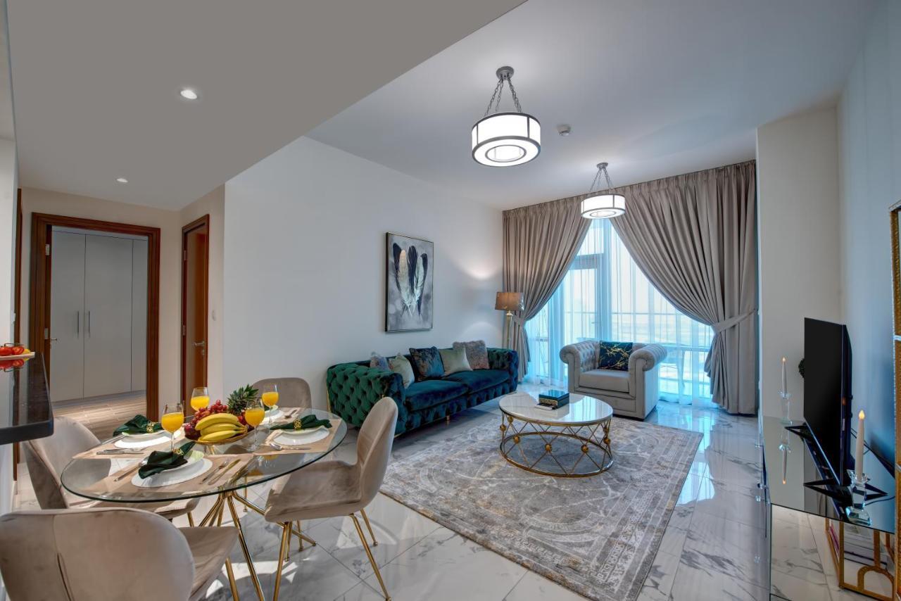 Durrani Homes - Lux 1Br At Al Habtoor Amna Tower Дубай Екстер'єр фото