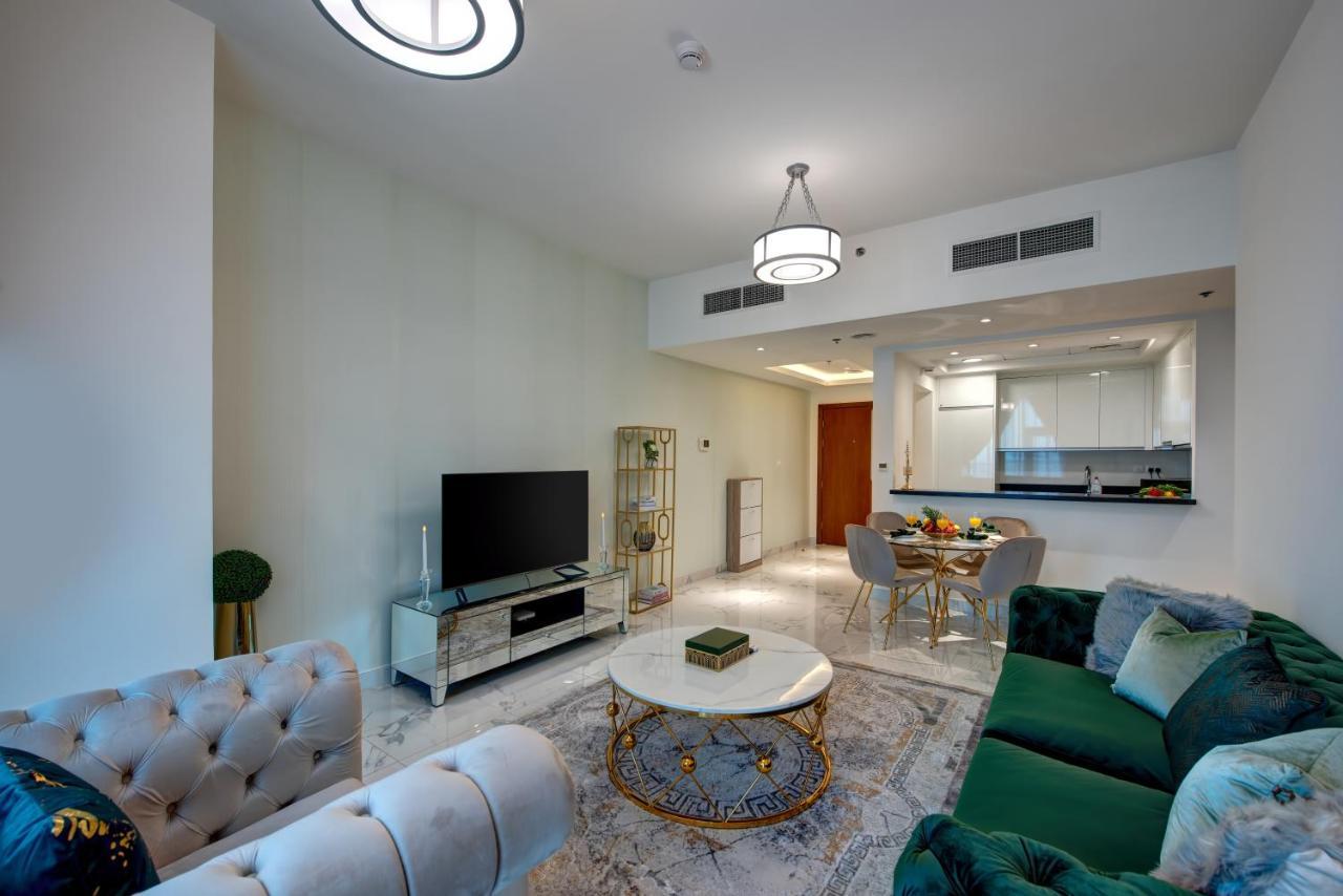 Durrani Homes - Lux 1Br At Al Habtoor Amna Tower Дубай Екстер'єр фото