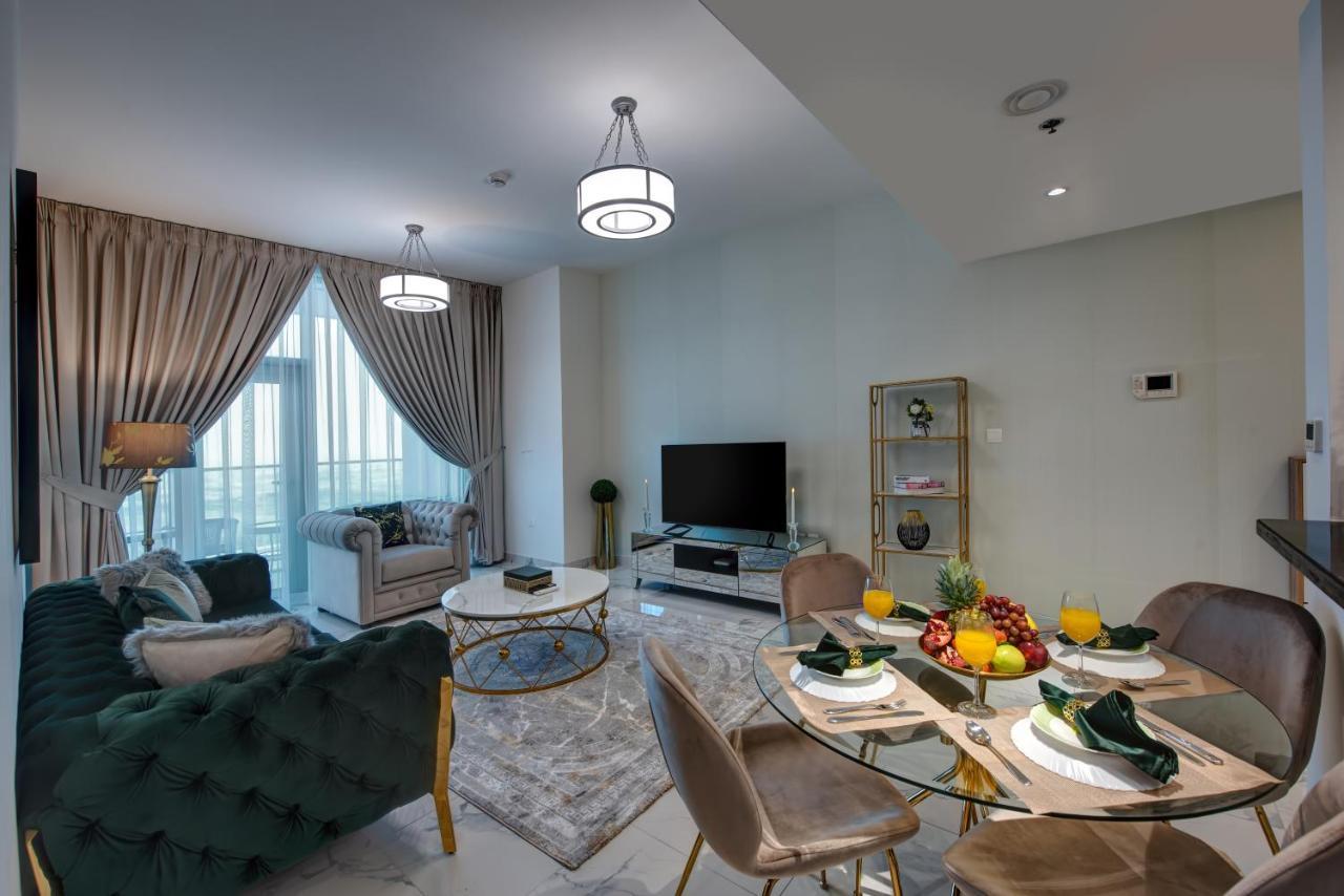 Durrani Homes - Lux 1Br At Al Habtoor Amna Tower Дубай Екстер'єр фото