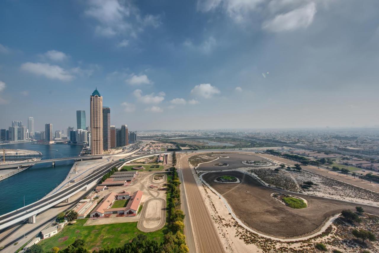Durrani Homes - Lux 1Br At Al Habtoor Amna Tower Дубай Екстер'єр фото