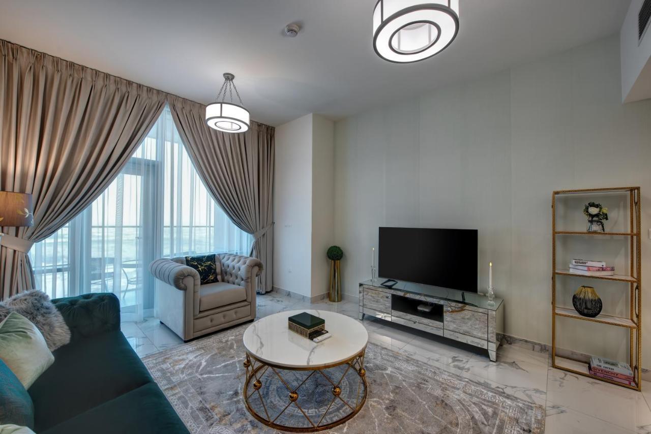 Durrani Homes - Lux 1Br At Al Habtoor Amna Tower Дубай Екстер'єр фото